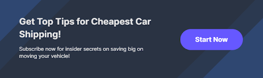 CTA for Cheapest Car Shipping
